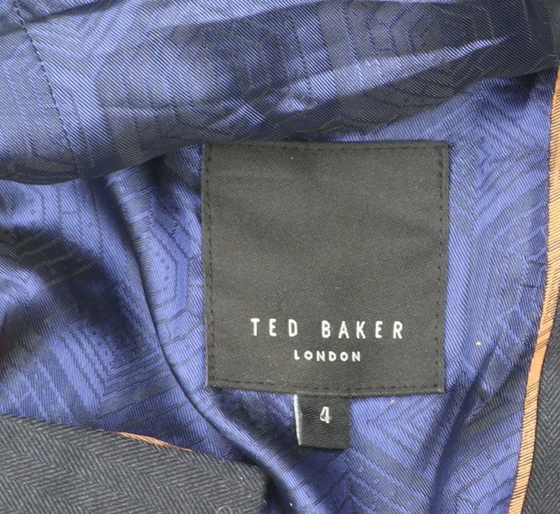 Ted Baker Men's Blue Slim Fit Blazer Jacket Size 4