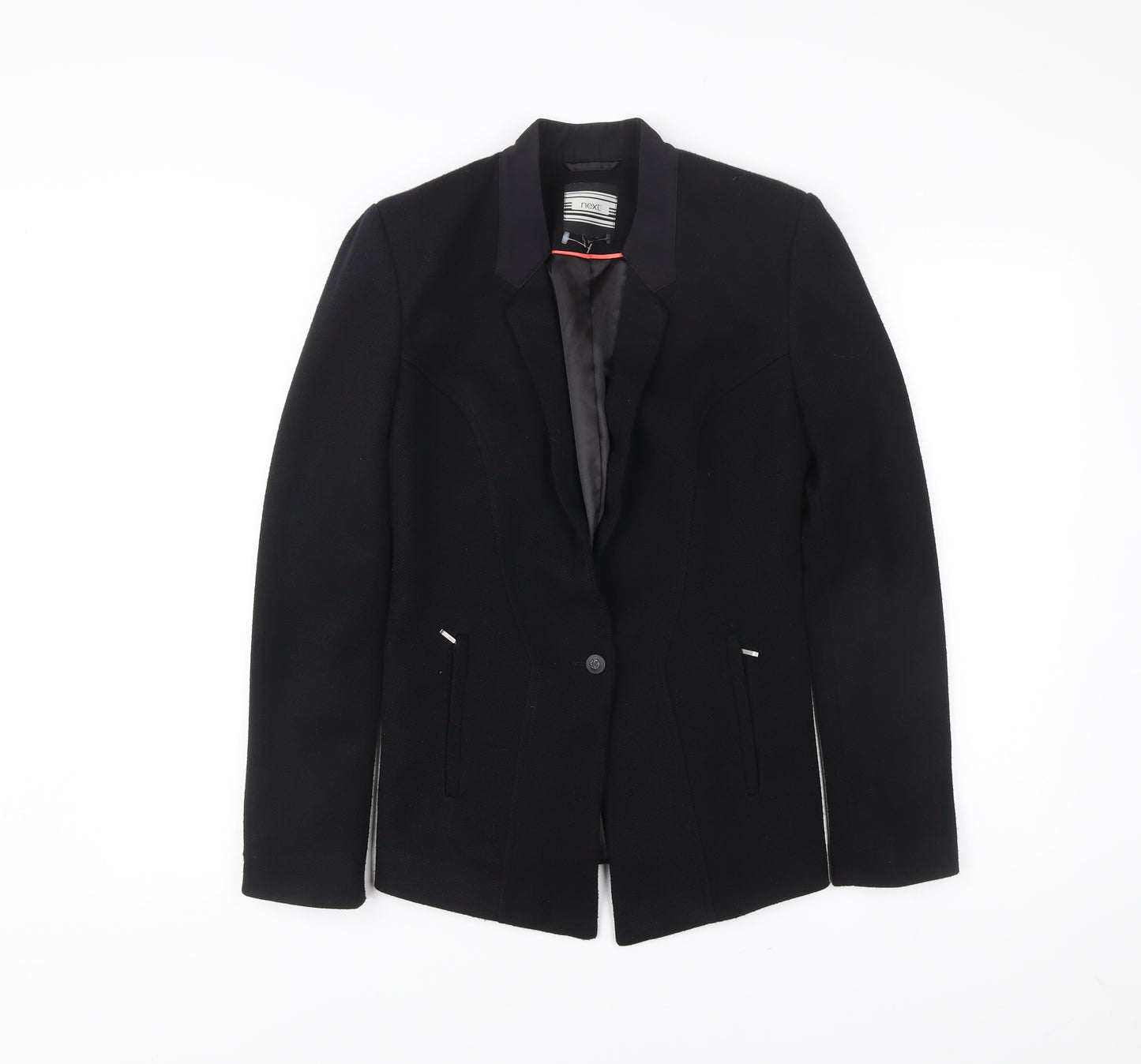 Next Women’s Black Blazer Jacket S Regular Fit Workwear