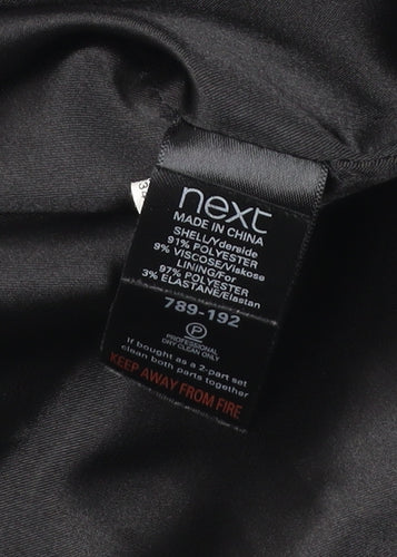 Next Women’s Black Blazer Jacket S Regular Fit Workwear