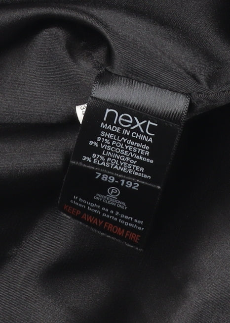 Next Women’s Black Blazer Jacket S Regular Fit Workwear