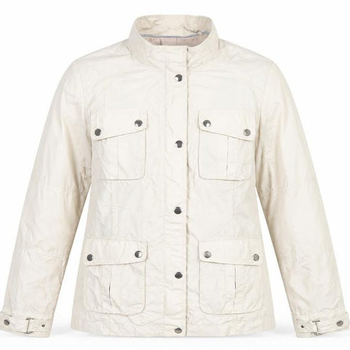 Marks and Spencer Women’s Beige Jacket Size 12 Military Style