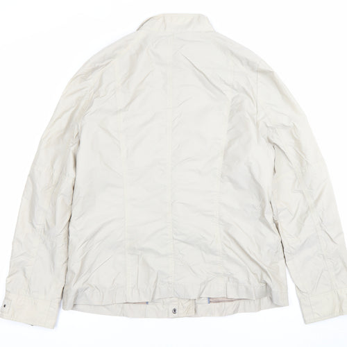 Marks and Spencer Women’s Beige Jacket Size 12 Military Style