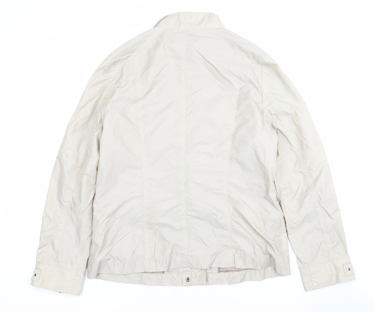 Marks and Spencer Women’s Beige Jacket Size 12 Military Style