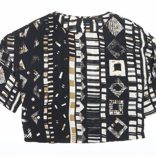Next Women’s Multicoloured Geometric Tunic Blouse Size 14