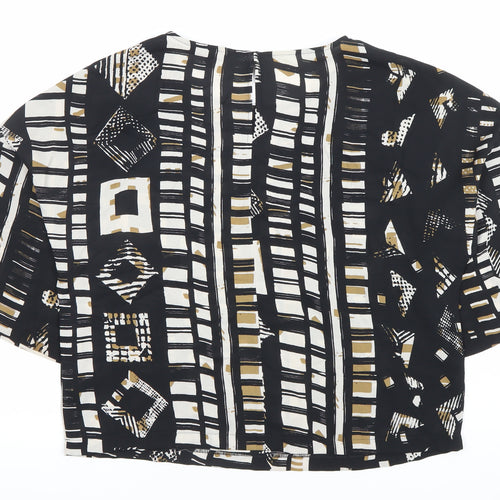 Next Women’s Multicoloured Geometric Tunic Blouse Size 14