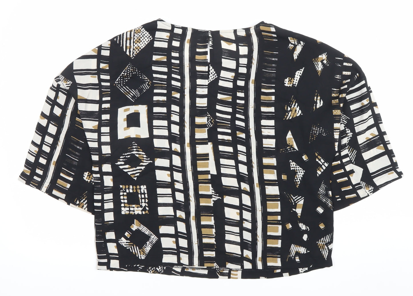 Next Women’s Multicoloured Geometric Tunic Blouse Size 14