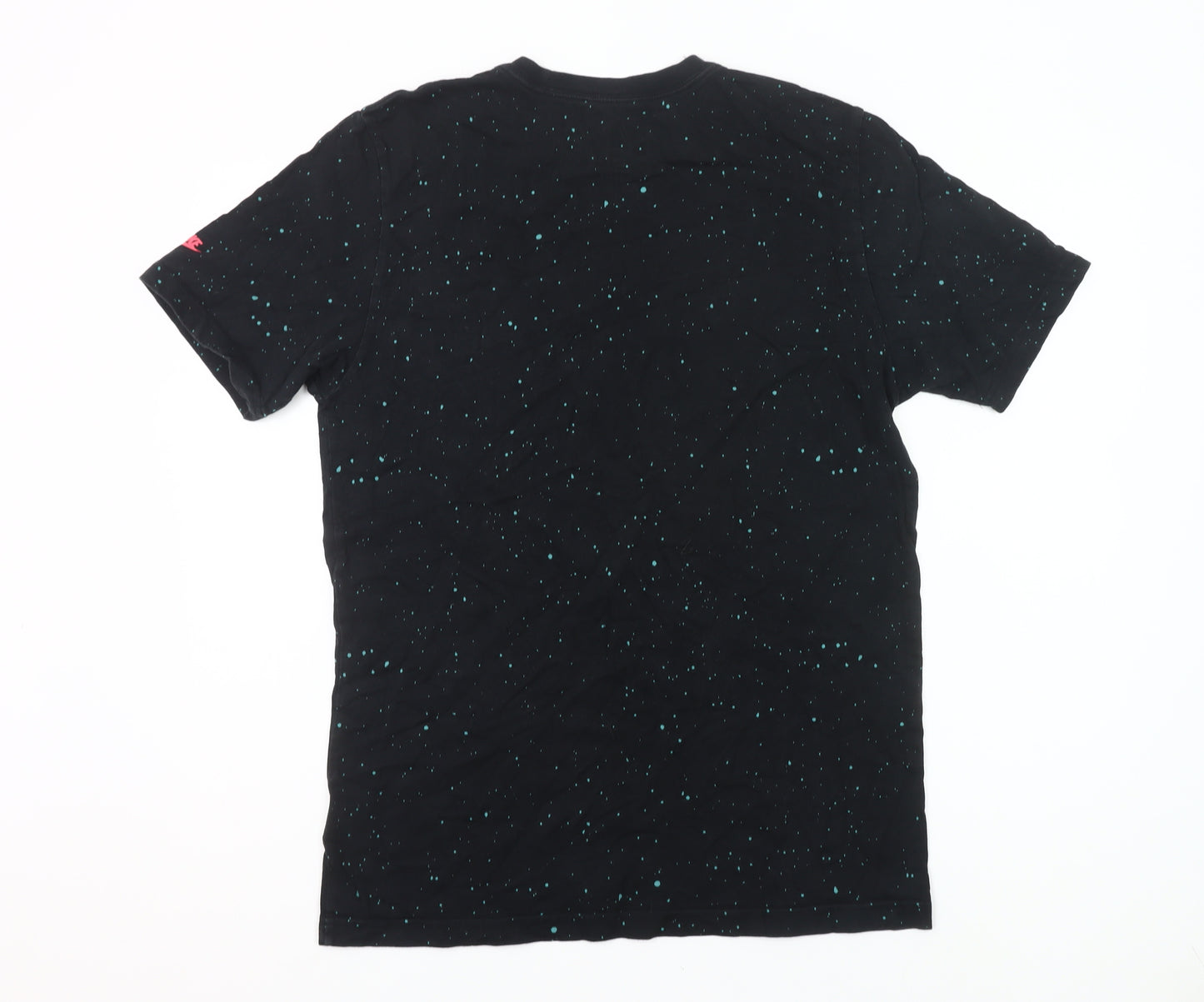 Nike Men's Black Large AF1 Graphic Print Regular Fit T-Shirt