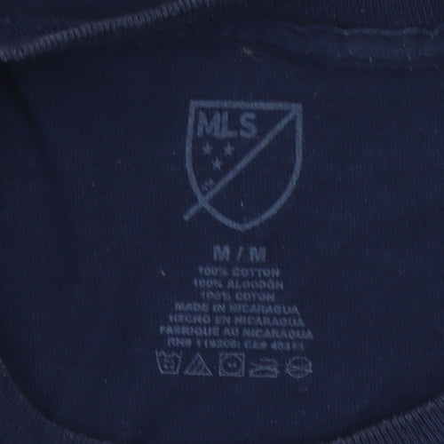MLS Philadelphia Union Men's Blue Medium Graphic Cotton T-Shirt