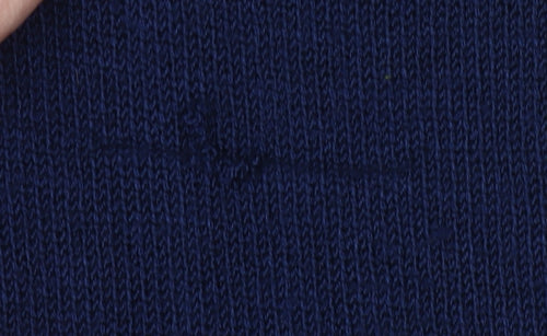 Bassini Women’s Blue Open-Knit 3/4 Sleeve Cardigan L