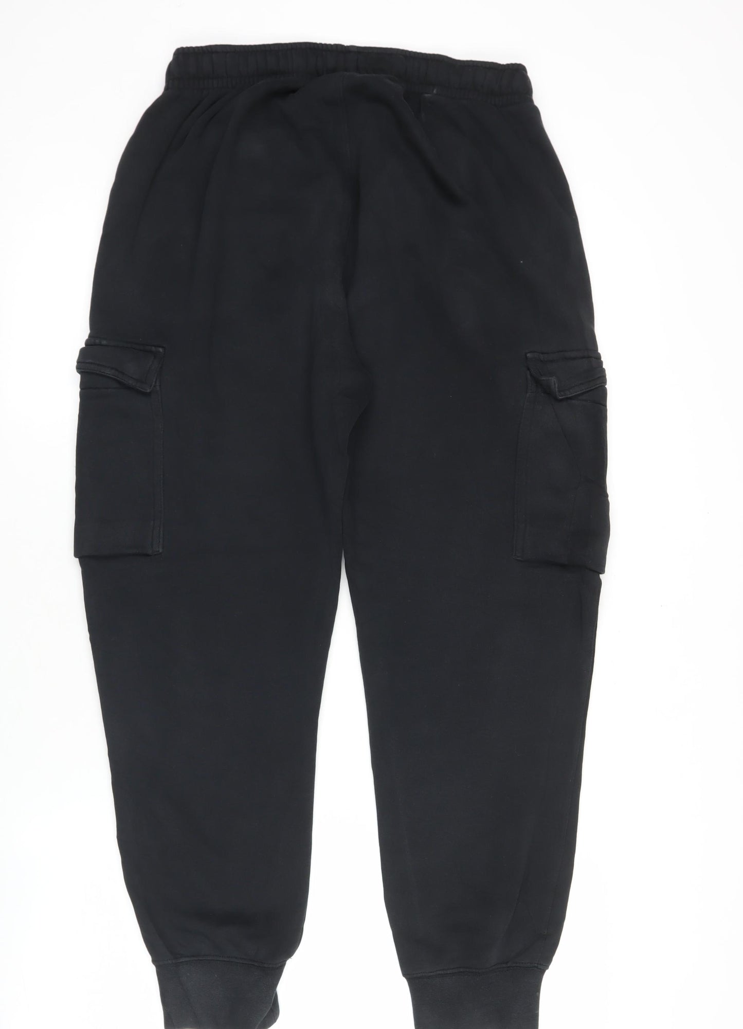 Nike Men’s Black Joggers S Fleece Gym Training Tapered Trousers