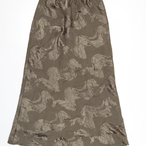 Roman Originals Women’s Brown A-Line Knee Length Skirt Size 10