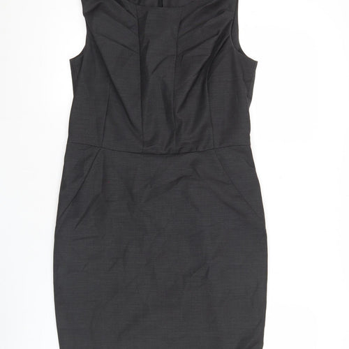 Next Women’s Black Sleeveless Sheath Dress Size 10 Workwear