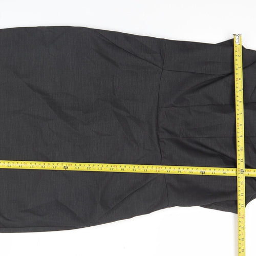 Next Women’s Black Sleeveless Sheath Dress Size 10 Workwear