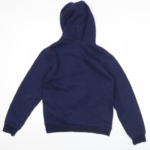 McKenzie Boys Blue Full Zip Hoodie 13-15 Years Cotton Blend Sportswear