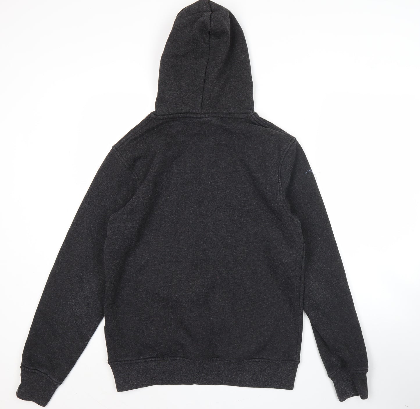 NICCE Men's Black Small Pullover Hoodie Embroidered Logo