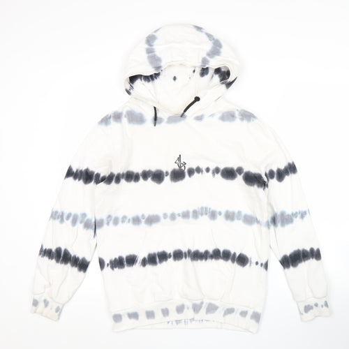 Sonneti London Boys White Tie-Dye Pullover Hoodie 12-13 Years