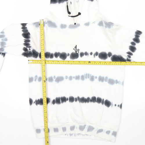 Sonneti London Boys White Tie-Dye Pullover Hoodie 12-13 Years