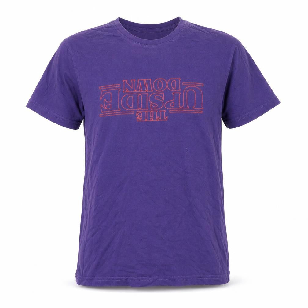 Uneek Men’s Purple XL Graphic Cotton T-Shirt Crew Neck Short Sleeve