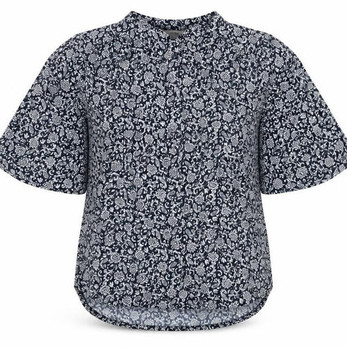 Marks and Spencer Women’s Blue Floral Tunic Blouse Size 12