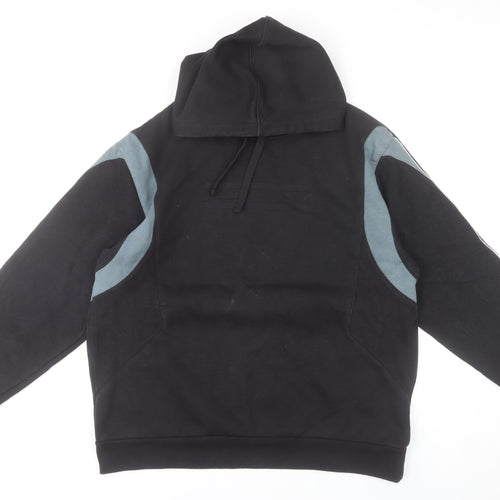 Domyos Men’s Black XL Pullover Hoodie Regular Fit Gym Training