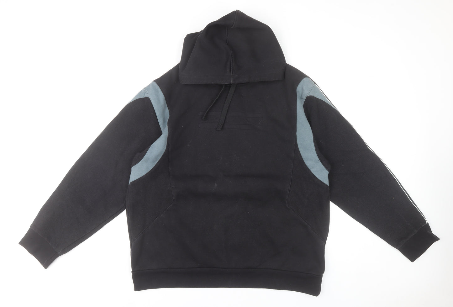Domyos Men’s Black XL Pullover Hoodie Regular Fit Gym Training