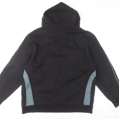 Domyos Men’s Black XL Pullover Hoodie Regular Fit Gym Training