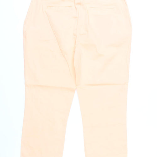 Dorothy Perkins Women’s Beige Chino Trousers UK 10 Slim Fit