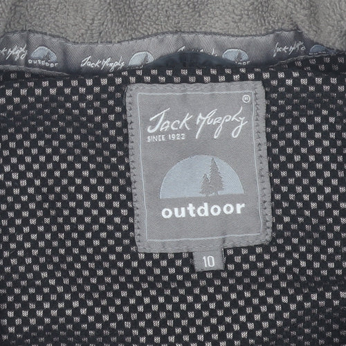 Jack Murphy Mens Grey Fleece Bodywarmer Waistcoat Size S Outdoor Hiking