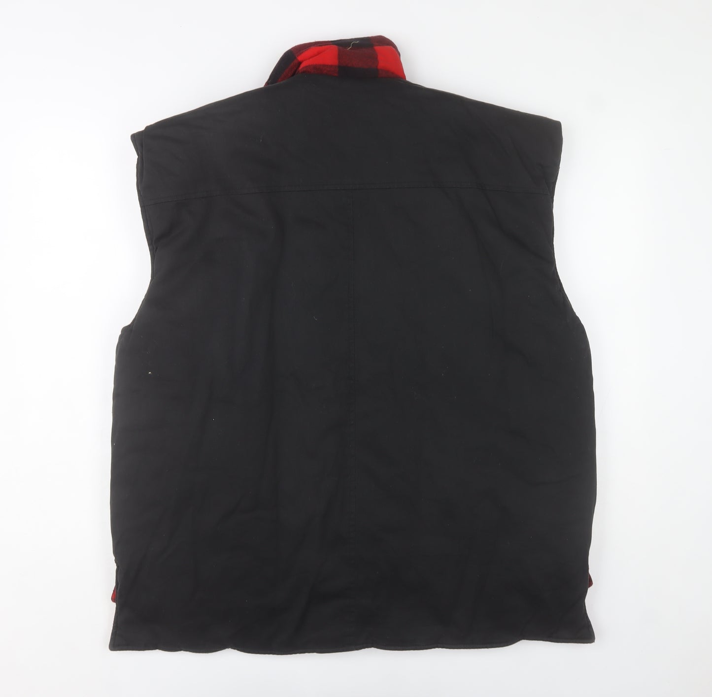 Classic Collection Men's Black L Cotton Bodywarmer Waistcoat Outdoor