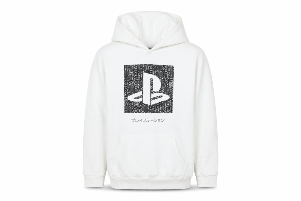 PlayStation Boys White Pullover Hoodie 10-11 Years Logo Graphic Gaming