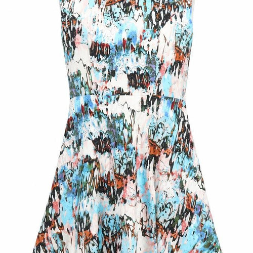 French Connection Women’s Multicoloured Size 10 Fit & Flare Dress