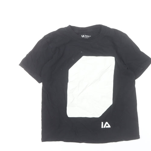 Illuminated Apparel Boys Black Glow in the Dark Graphic T-Shirt 9-11 Years