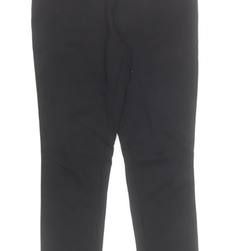 MNG Womens Black Leggings Size 8 Viscose Blend Stretch Mid Rise