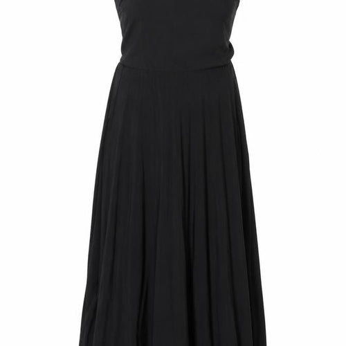 H&M Women’s Black Sleeveless Scoop Neck Knee Length Slip Dress S