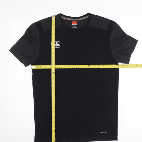 Canterbury Men’s Black XS Sports Crew Neck T-Shirt Vapodri