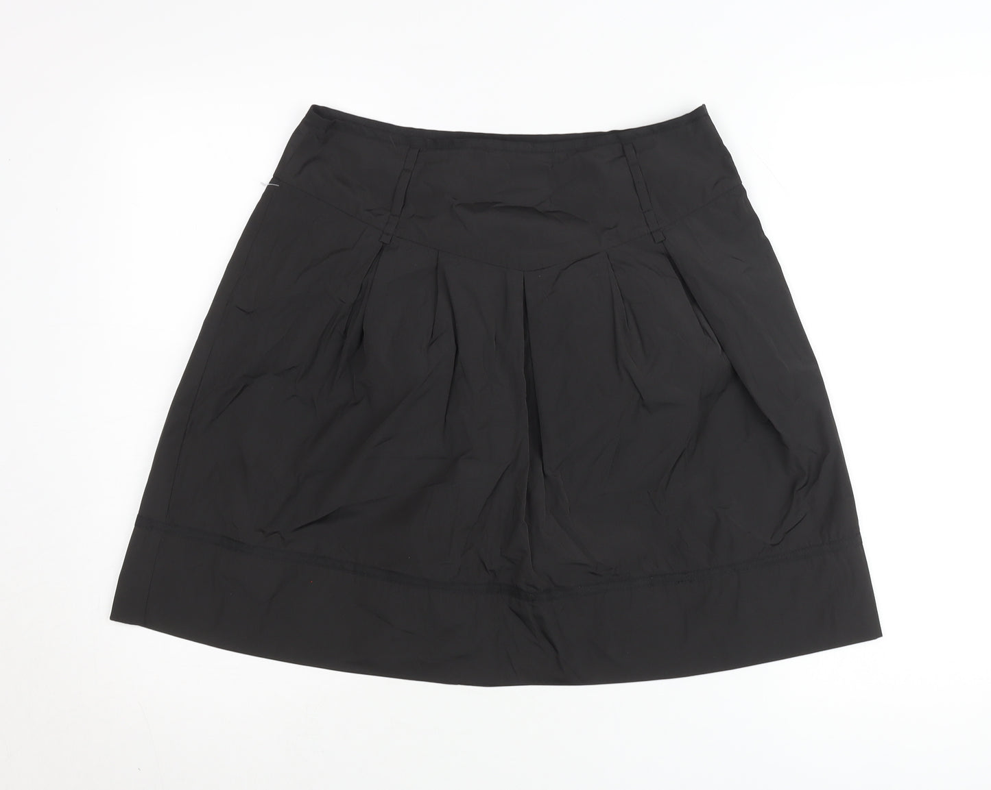 Marks & Spencer Women’s Black A-Line Knee Length Skirt UK 12