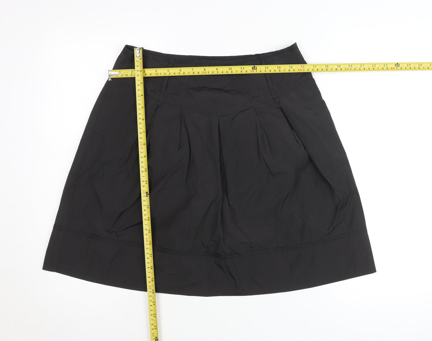 Marks & Spencer Women’s Black A-Line Knee Length Skirt UK 12