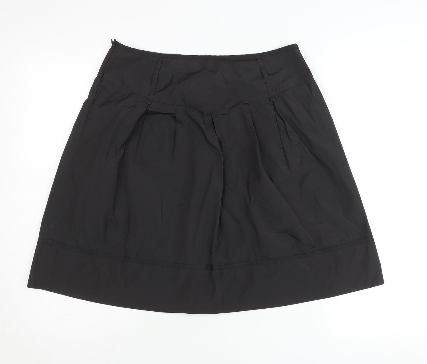 Marks & Spencer Women’s Black A-Line Knee Length Skirt UK 12