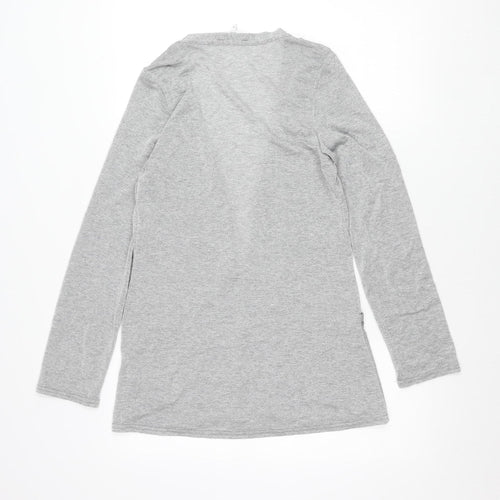 New Look Women’s Grey Long Sleeve Cardigan Size 16 Casual Workwear