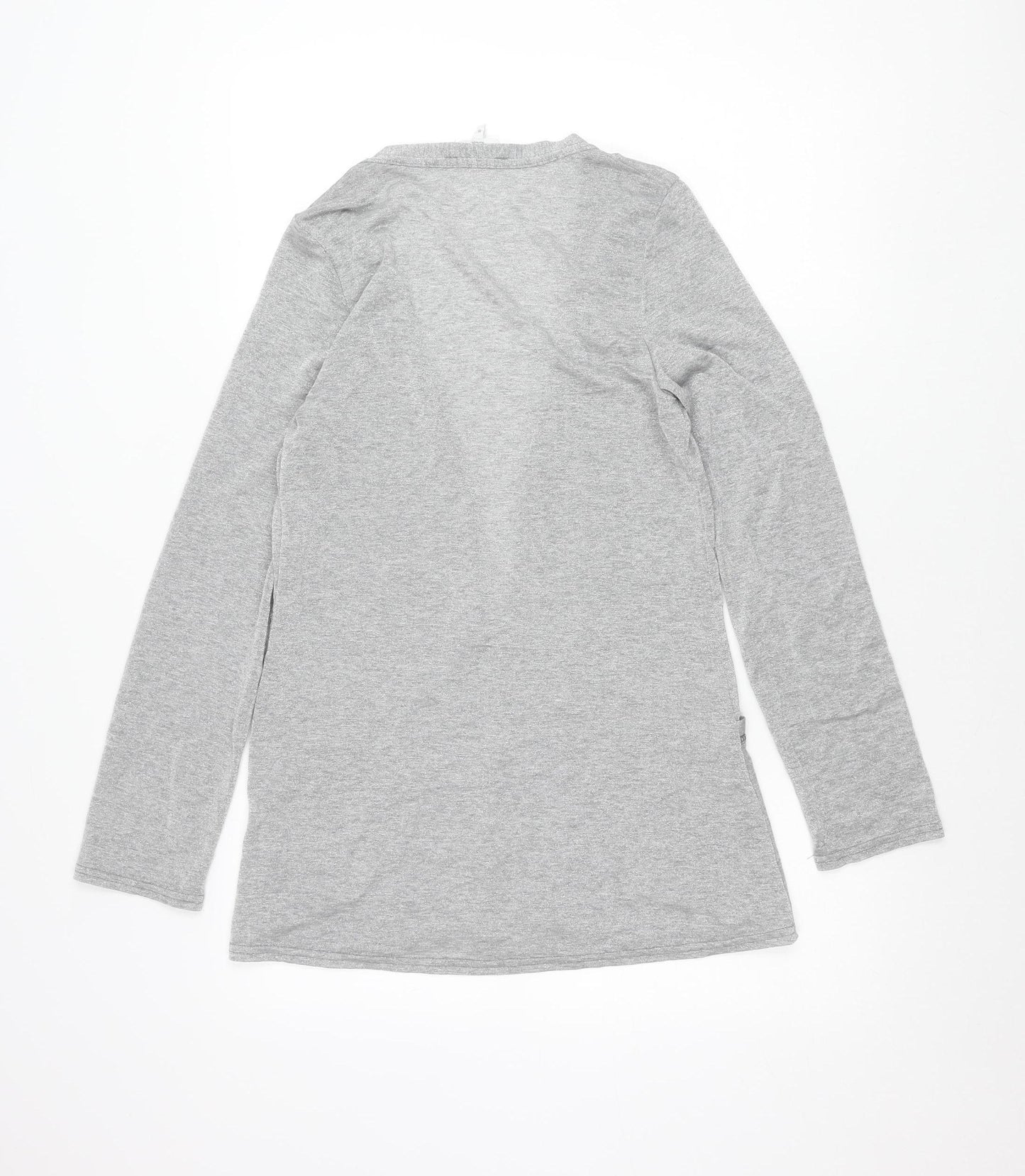 New Look Women’s Grey Long Sleeve Cardigan Size 16 Casual Workwear