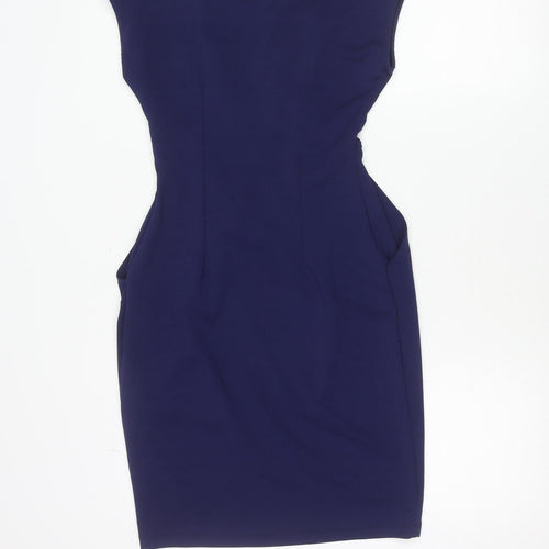 F&F Women’s Blue Size 10 Sheath Knee Length Dress