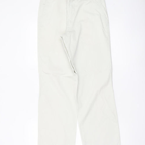 Marks and Spencer Men’s Beige Chino Trousers 30W 29L Cotton