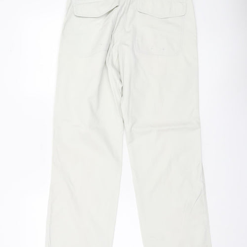 Marks and Spencer Men’s Beige Chino Trousers 30W 29L Cotton