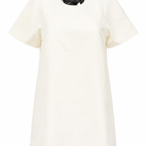 Marks and Spencer Women’s Ivory Size 8 Short Sleeve Shift Dress