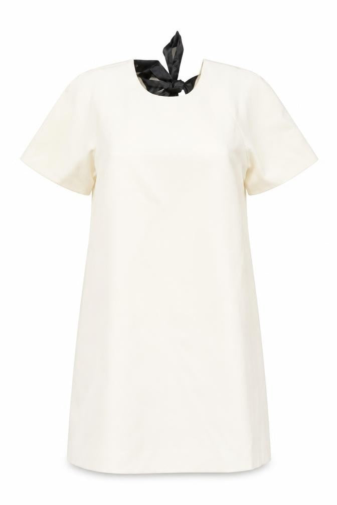 Marks and Spencer Women’s Ivory Size 8 Short Sleeve Shift Dress