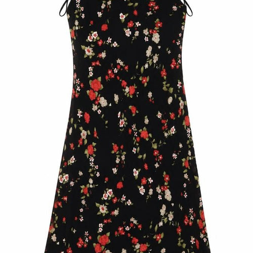 Evan-Picone Women’s Black Floral Off Shoulder Shift Dress Size 10