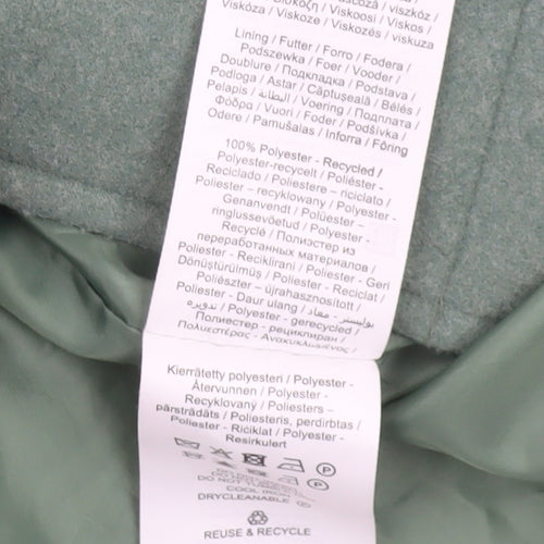 ONLY Carmakoma Women’s Green Plus Size 16 Button Jacket