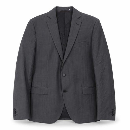 Cinque Men's Grey Wool Blend Blazer Jacket Size 44 Classic Fit