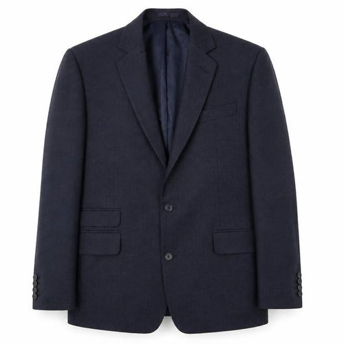 Hammond & Co Men’s Blue Wool Blend Blazer Jacket 44 Long Classic Fit