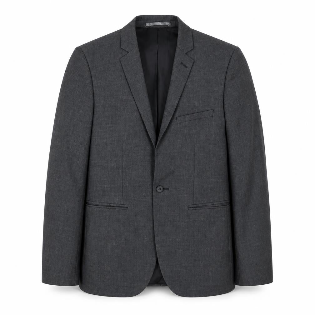 Burton Menswear Men's Grey Slim Fit 36L Blazer Jacket